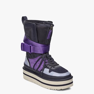 Ugg Pop Punk High-Top Women Sneakers Navy/Purple (6054GZSWL)